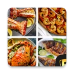 Logo of All Seafood Recipes Offline android Application 